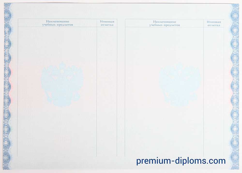 Аттестат 11 классов 2014-2025 год фото